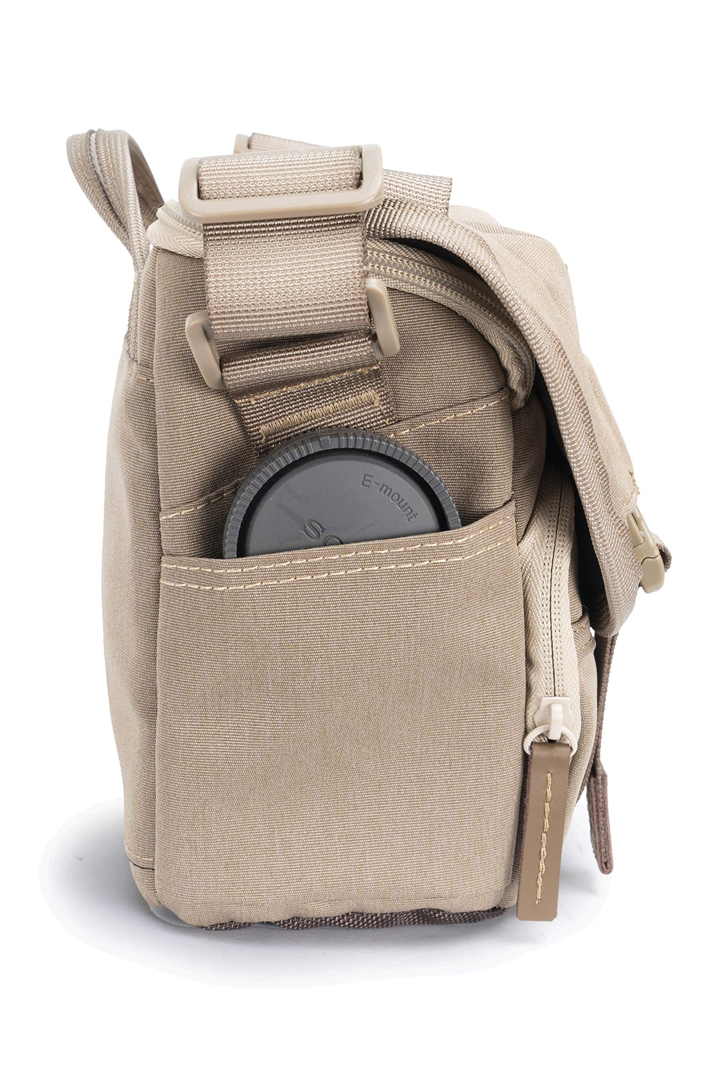 VANGUARD VEO RANGE21M BG Small Shoulder Bag for Mirrorless/CSC Camera, Beige