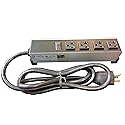 Hammond Manufacturing 1589H4F1 20 AMP Power BAR, 4 OUTLETS