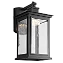 SAFAVIEH PLT4003A Lighting Taylen Rectangle Wall (LED Bulb Included) Outdoor Lantern, Orb