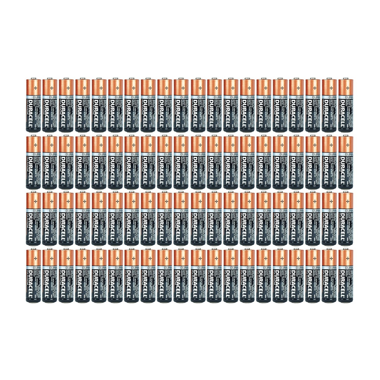 Duracell Coppertop 80 Aa Batteries Mn1500 Alkaline
