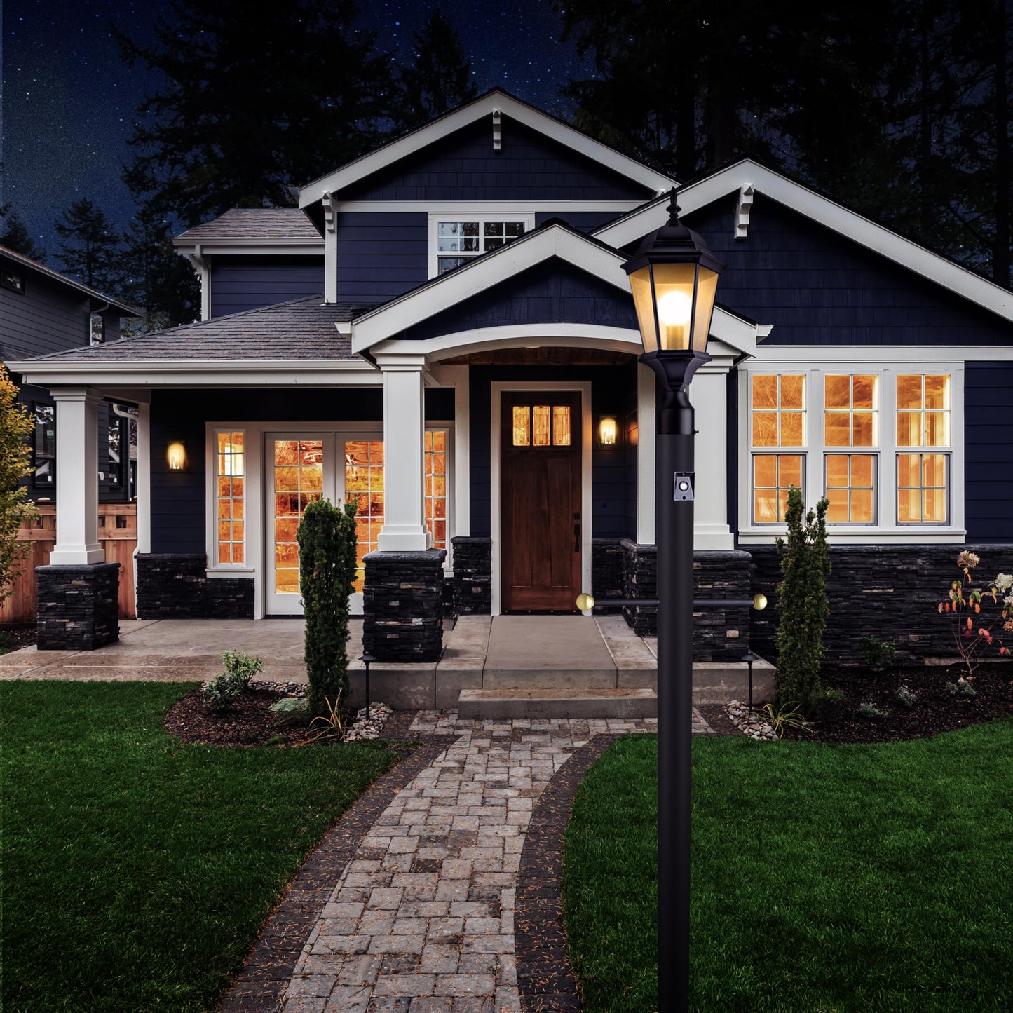 Design House Replacement Dusk to Dawn Light Sensor, Automatic Photocell On/Off Control for Outdoor Pole Lights, Landscape & Exterior Lighting