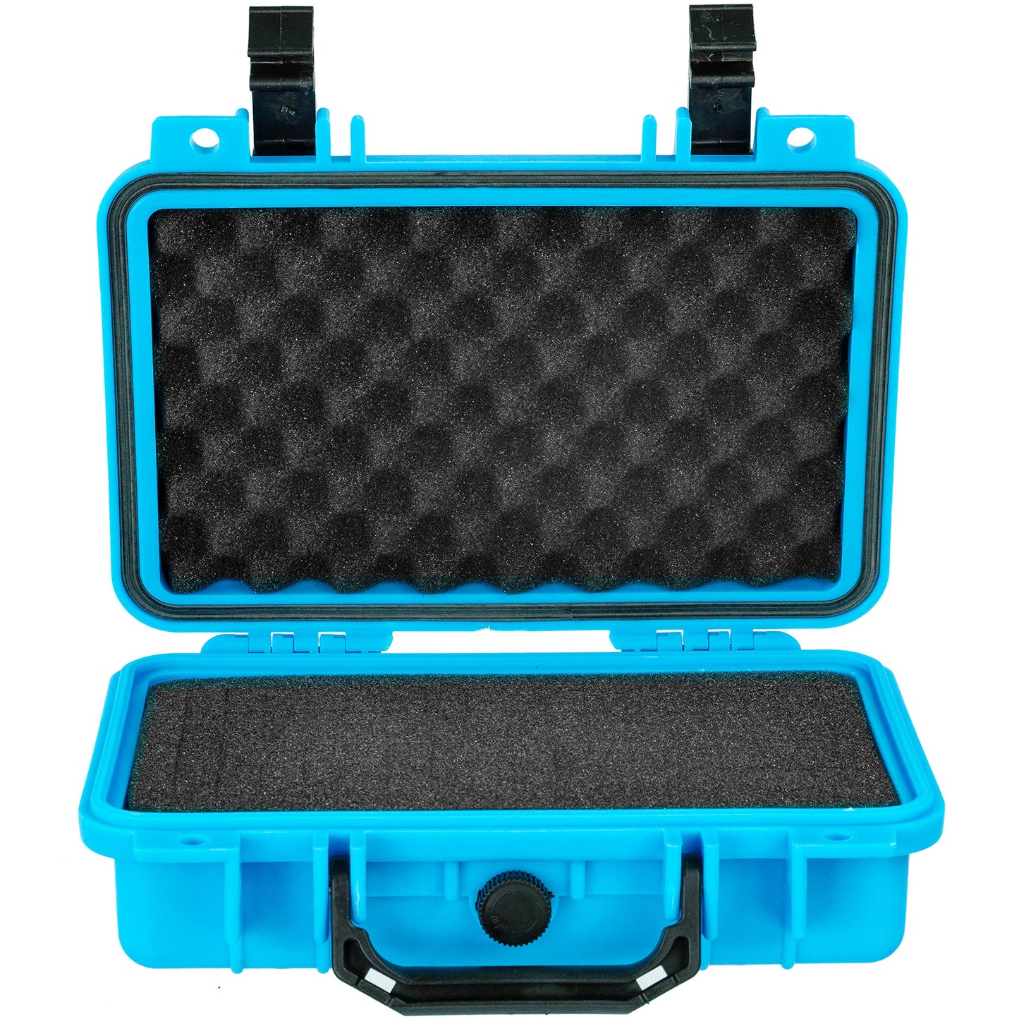Eylar Protective Gear and Camera Hard Case Waterproof Dry Box with Foam 11.6 Inch 8.3 Inch 3.8 Inch (Light Blue)