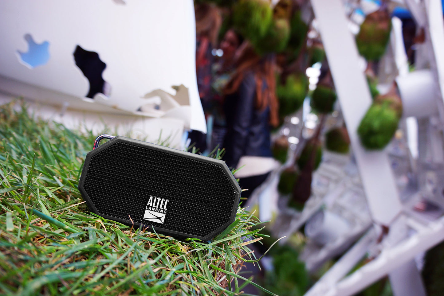 Altec Lansing Mini H2O - Wireless, Bluetooth, Waterproof Speaker, Floating, IP67, Portable Speaker, Strong Bass, Rich Stereo System, Microphone, 30 ft
