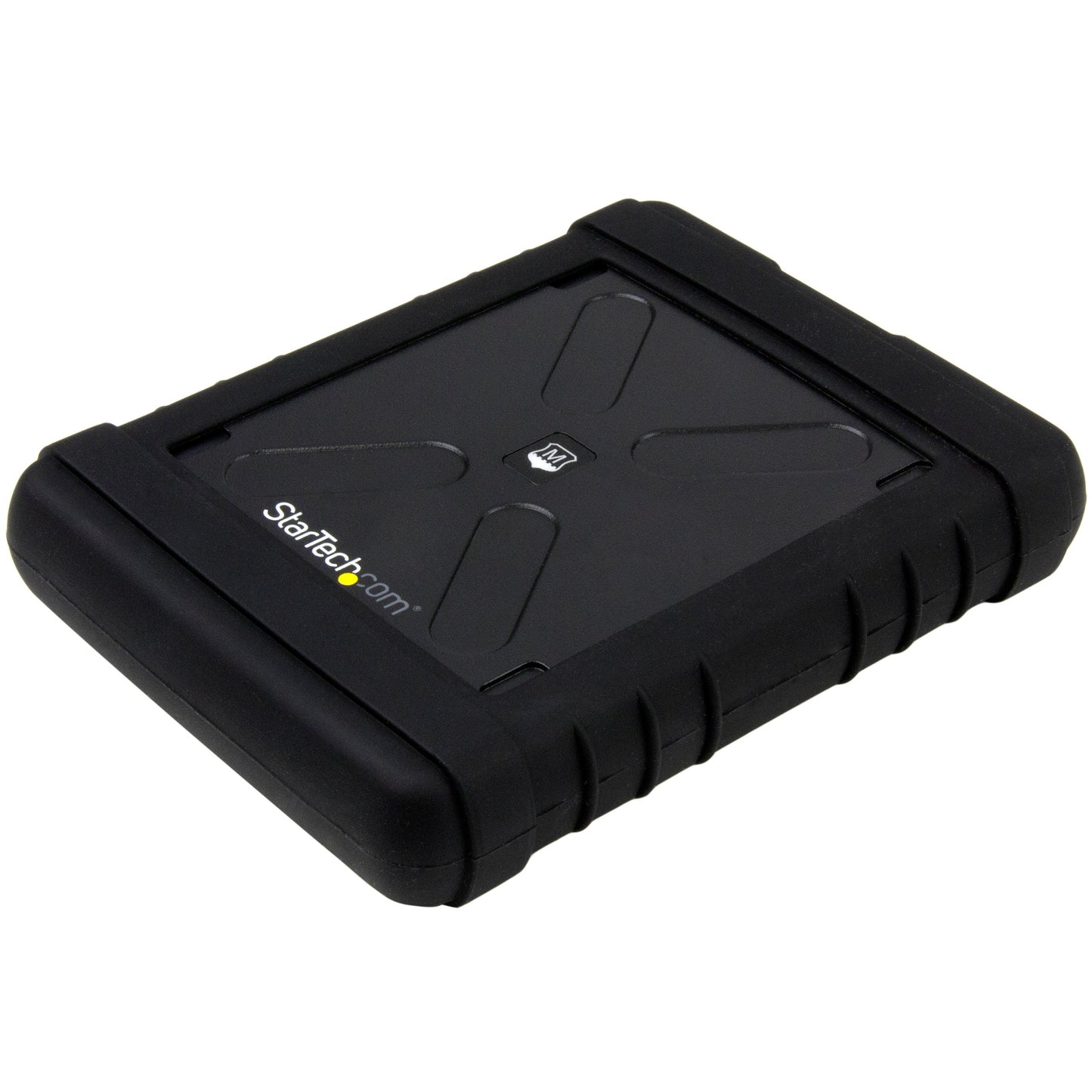 StarTech.com USB 3.0 to 2.5" SATA SSD/HDD Enclosure - UASP Enhanced External Hard Drive Enclosure - MIL-STD-810G Rated Case (S251BRU33),Black