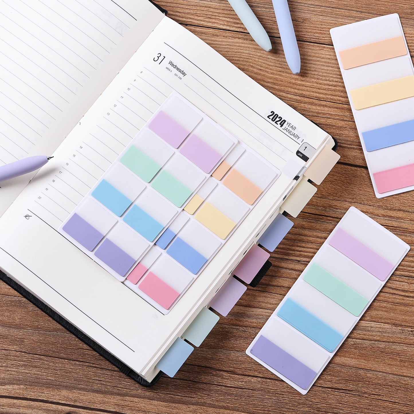 Mr. Pen- Sticky Index Tabs, 360 Pcs, Colorful Sticky Tabs for Notebooks