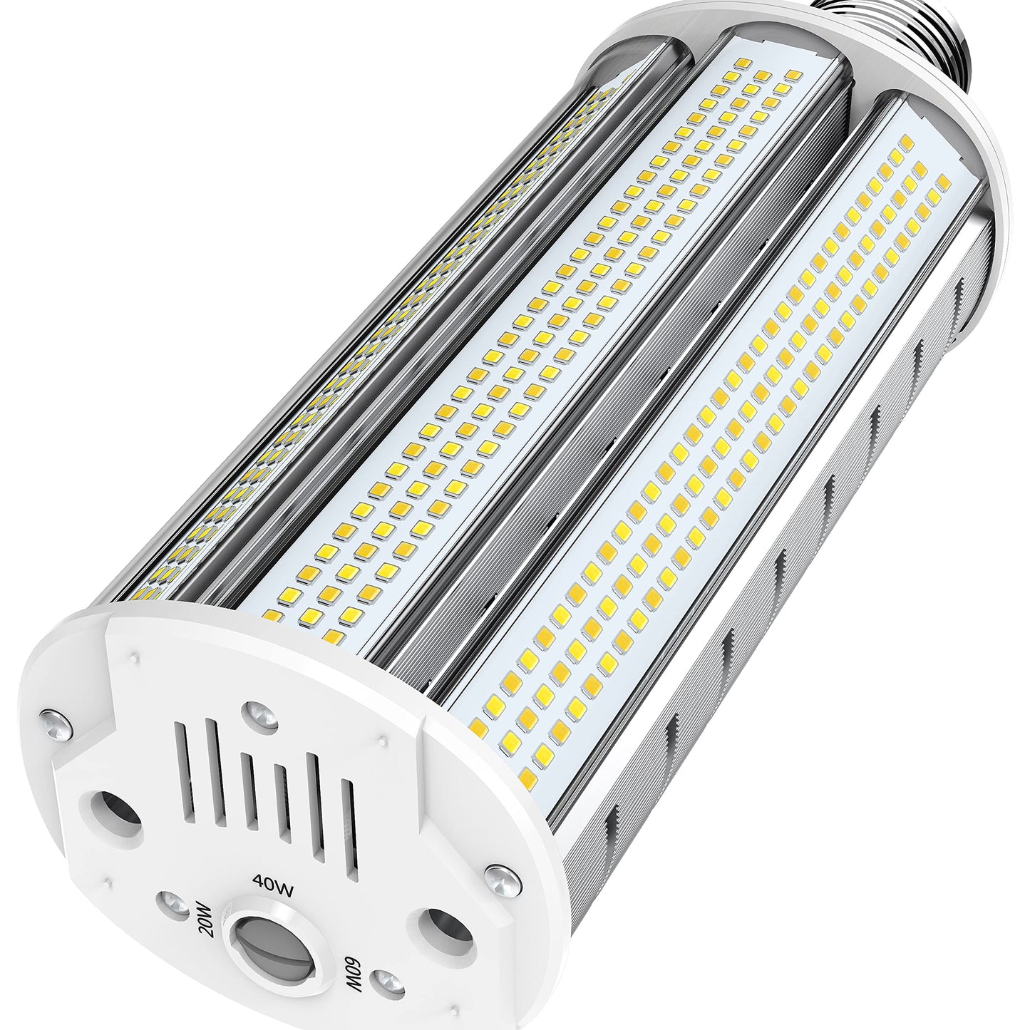 Satco S28987, Selectable LED Wall Pack Corncob Bulb, EX39 Base, Light Bulb