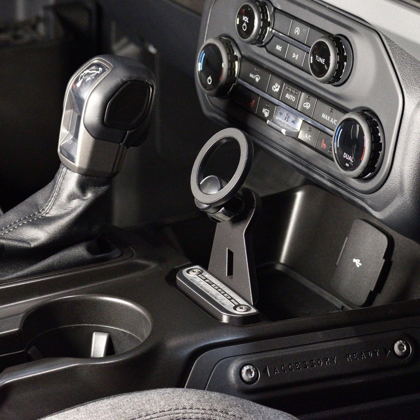 615 South Magnetic Phone Mount Compatible with Ford Bronco 2021-2026 - 360° Tilt Swivel Adjustable Phone Holder for Bronco Accessories - Strong Hold