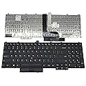 Sierra Blackmon US Layout Notebook Keyboard for ThinkPad P50 p51 p70 Series Black Framed with no Backlight and Remote Control Lever