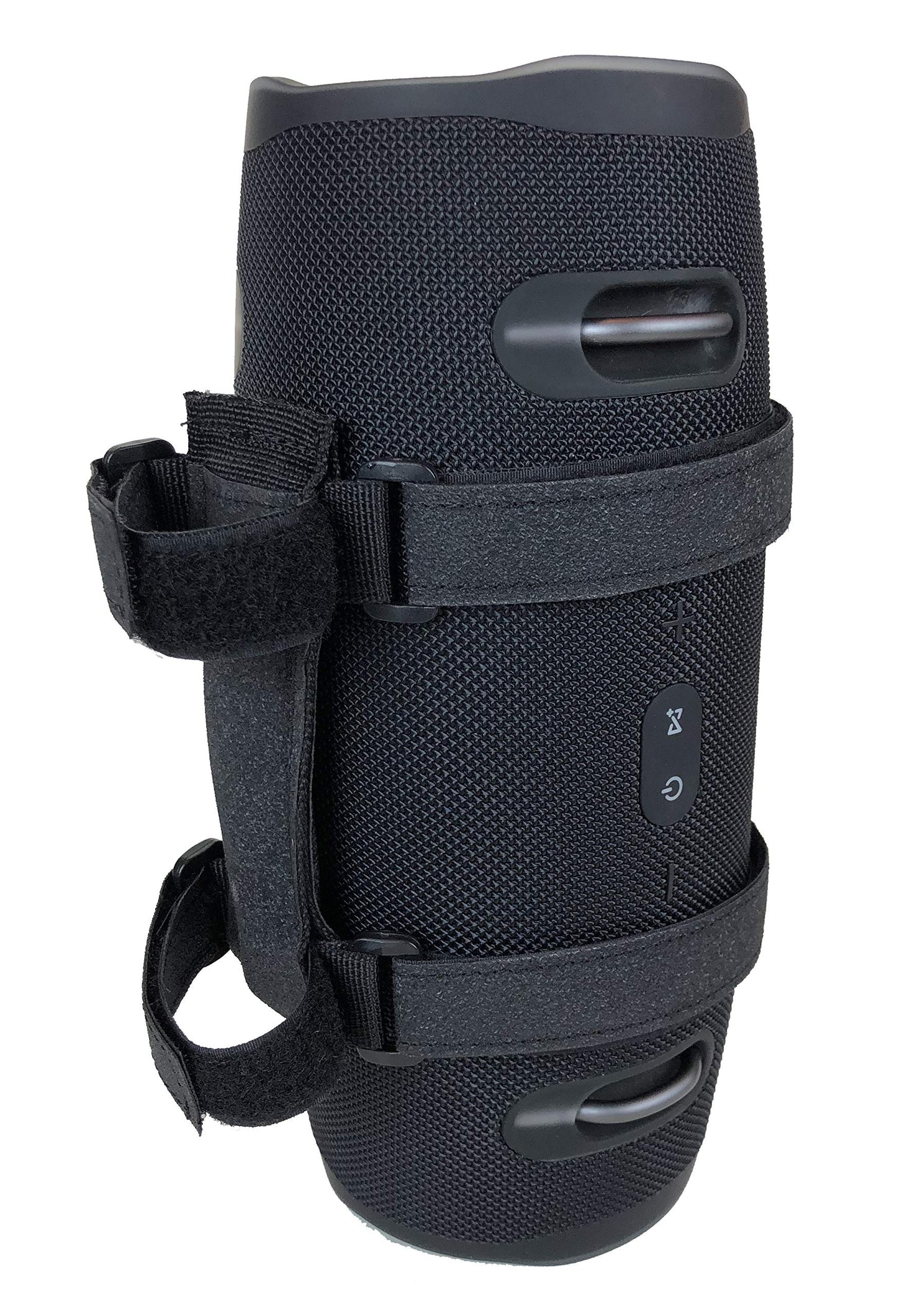 Bushwhacker Jumbo Speaker Mount for Large Bluetooth Speakers 12"-24" Circumference Great for UTV Golf Cart Boat Wakeboard Tower Holder Strap Wireless
