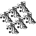 Arcshell 6 Pack Earpieces Headsets with Mic