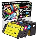 4-Pack Upgraded Chip Colorprint Compatible 952XL 952 Ink Cartridge for OfficeJet Pro 8710 8720 8740 8216 8200 8210 8218 8700 8724 8725 8726 8727 8728
