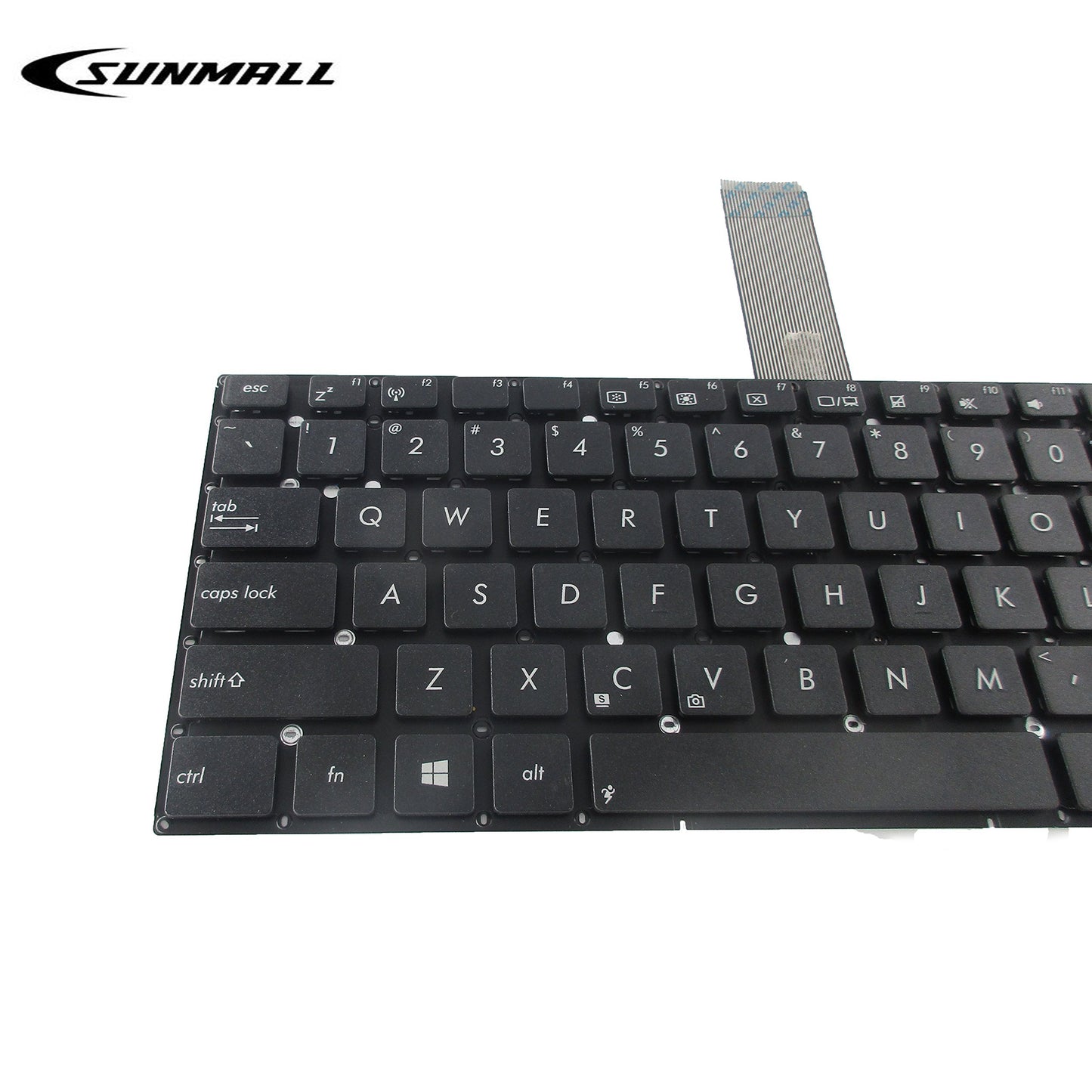 SUNMALL Keyboard Replacement Compatible with ASUS R510l X550 X550ca K550 X552l Series Laptop Black US Layout