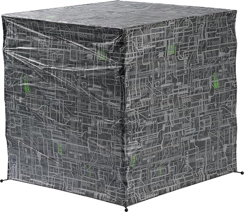 Star Trek Borg Cube Giant Floor Standing Paper Light Grey