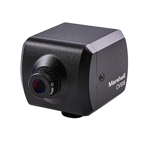 Marshall CV508 2.2 Megapixel Full HD Surveillance Camera - Color - Black