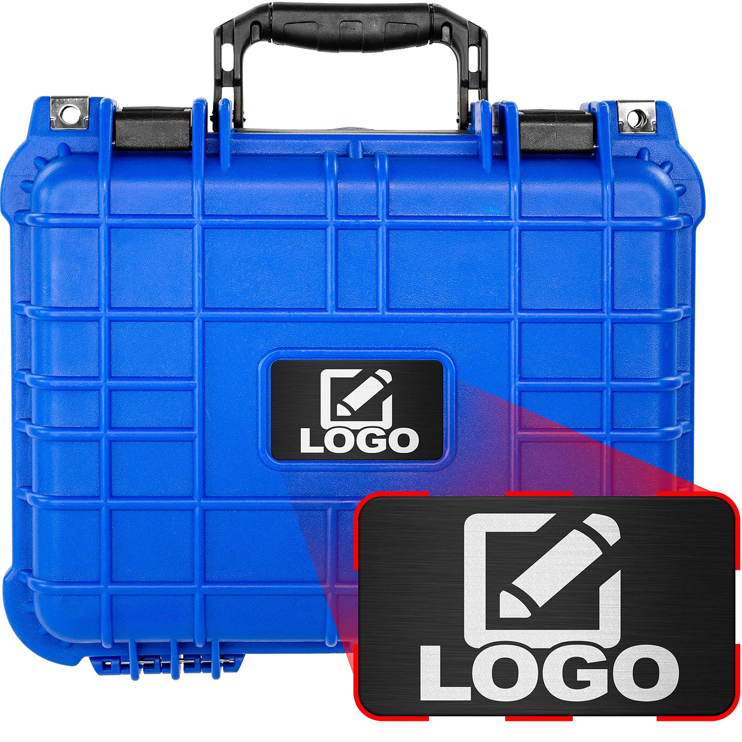 Eylar Protective Hard Camera Case Water & Shock Proof w/Foam TSA Approved 13.37 Inch 11.62 Inch 6 Inch Blue