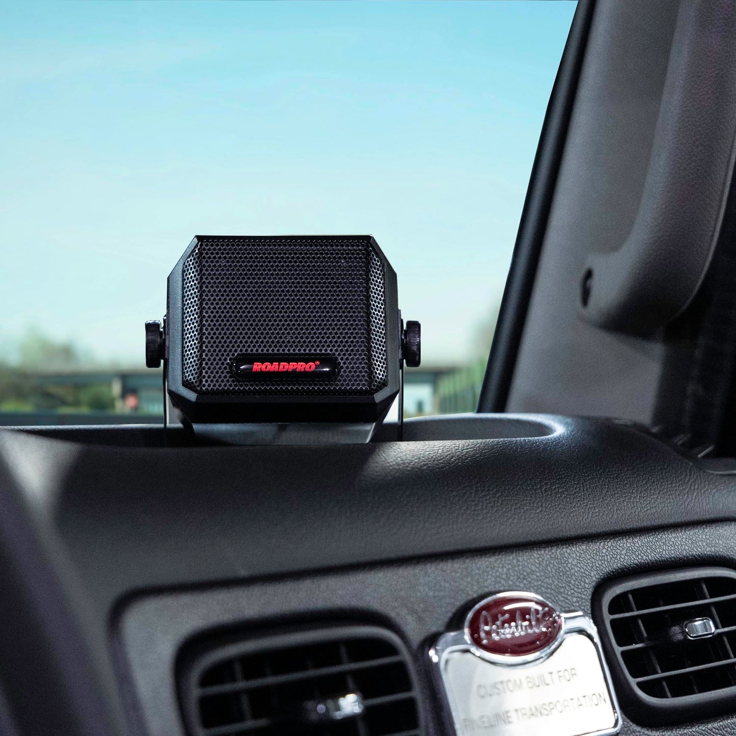 Roadpro RP-101C CB Extension Speaker with Swivel Bracket, Black