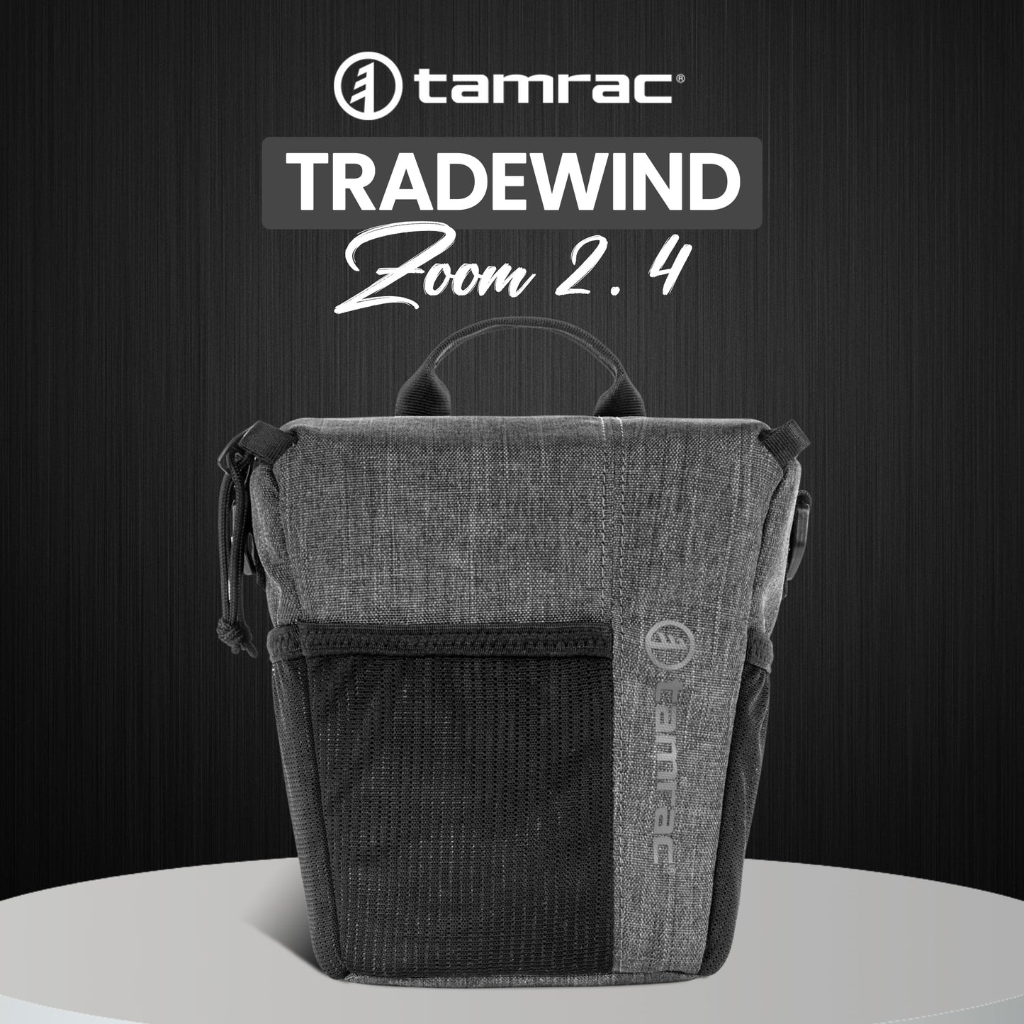 Tamrac Tradewind Zoom 2.4 Camera Bag for Photographers, Camera Case for Photography Accessories, Compact Camera Shoulder Bag for DSLR and Mirrorless
