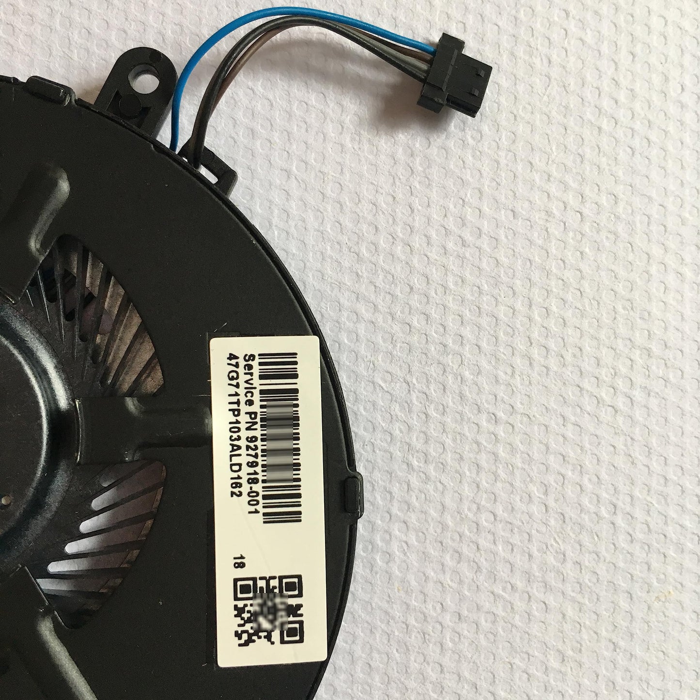 Replacement CPU Cooling Fan for HP Pavilion 15-CC700 15T-CC000 15-CC708TX 15-CC715TX 14-BK 15-CK, TPN-Q191, 927918-001