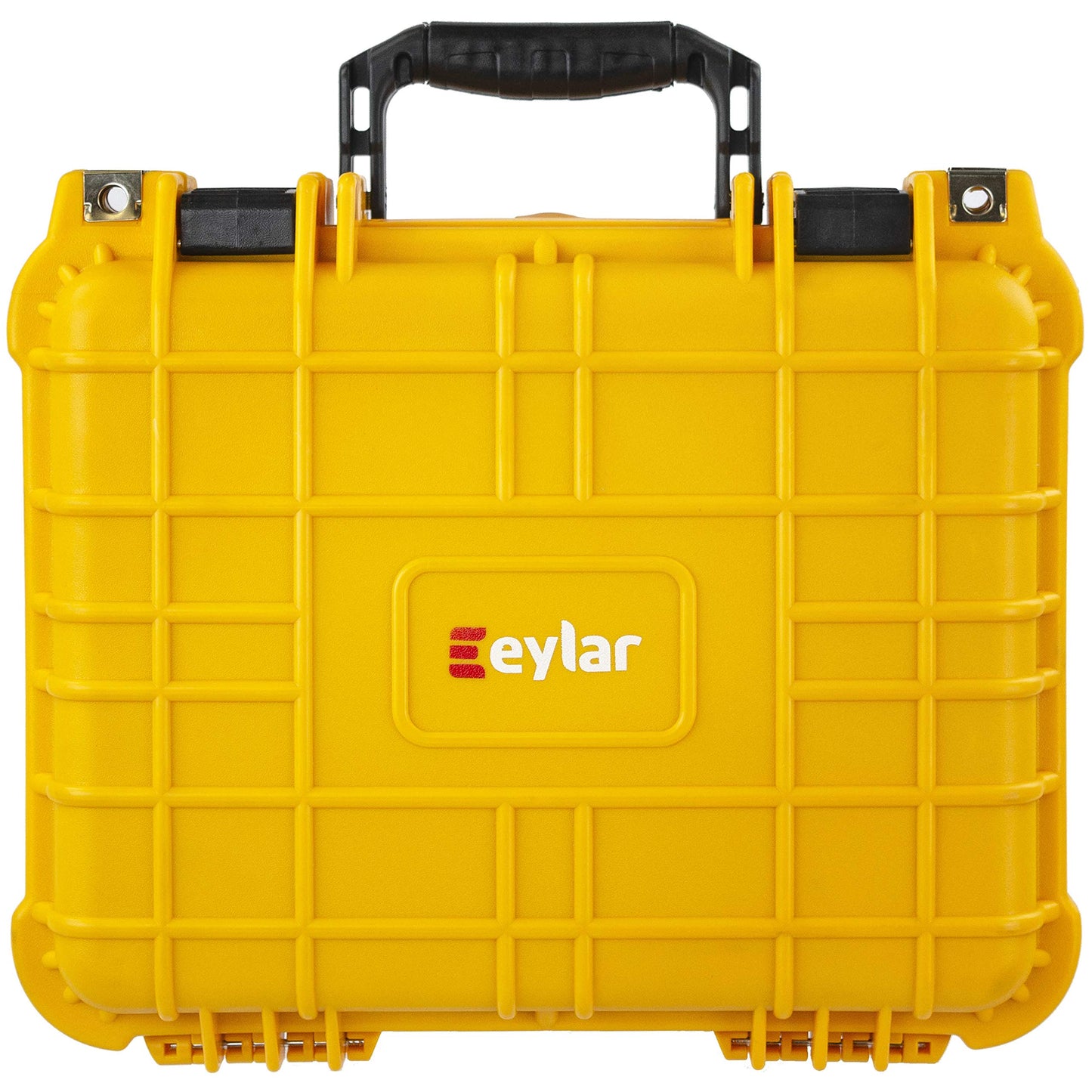 Eylar Protective Hard Case Water & Shock Proof w/Foam TSA Approved 13.37 inch 11.62 inch 6 inch Yellow