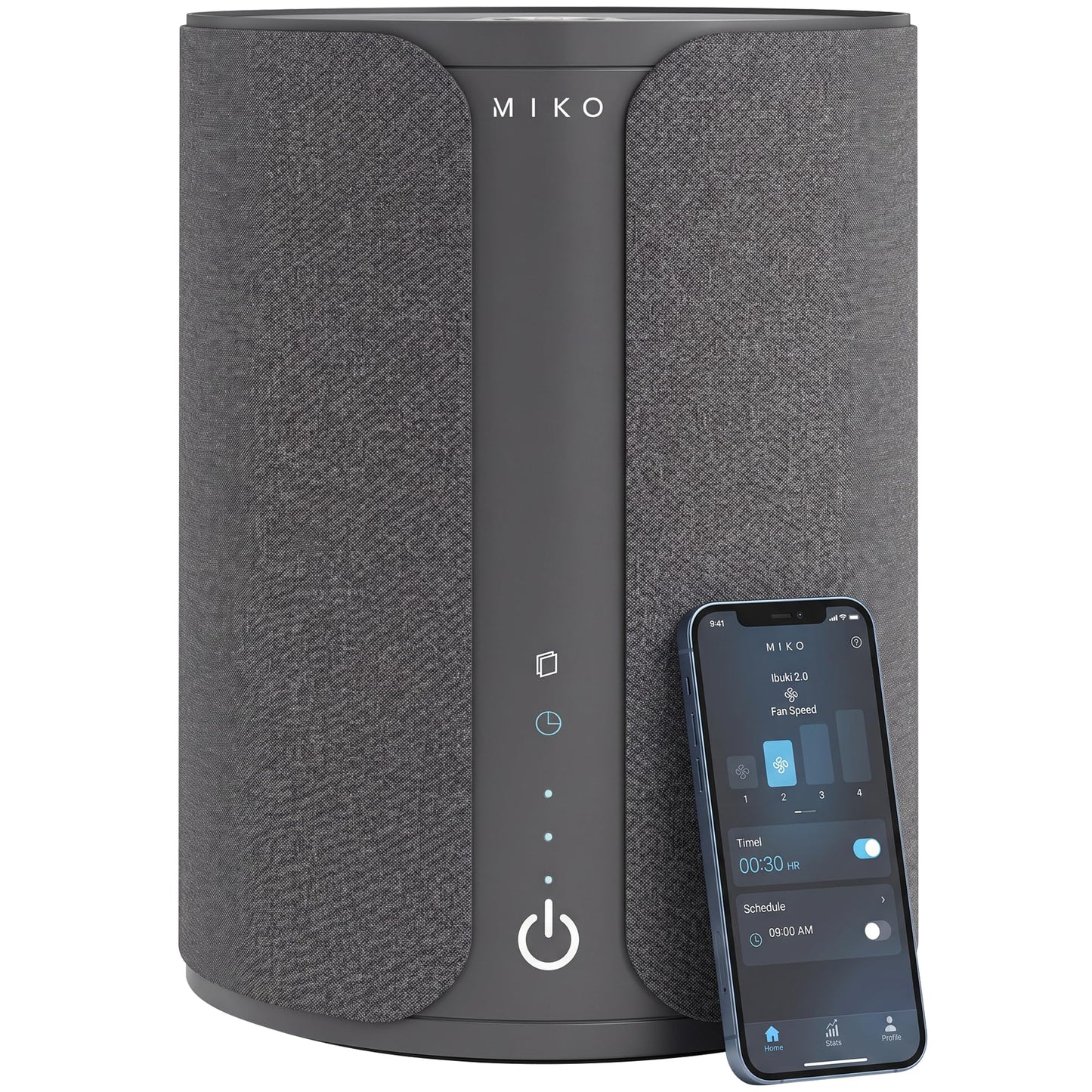 MIKO Ibuki 2.0 Smart H13 HEPA Air Purifier for Home