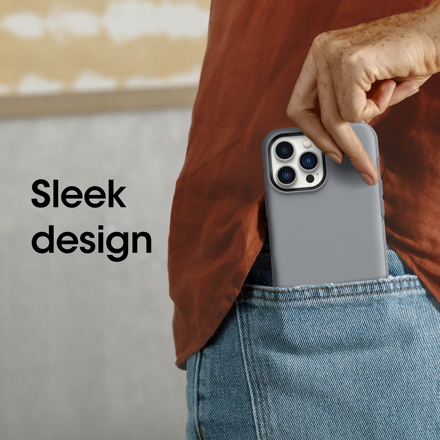 OtterBox iPhone 13 Pro (ONLY) Symmetry Series Case Grey