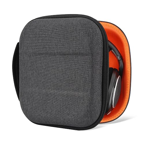 Geekria Shield Headphones Case Compatible with Sennheiser HD400PRO/HD 560S/HD598/HD 599SE/HD280PRO/HD 600, Replacement Hard Shell Travel Carrying Bag