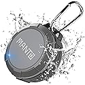 MANTO Bluetooth Speaker IPX5 Waterproof Portable Shower Speaker, 12H Battery, Bluetooth & Micro SD Playback (Up to 32GB, Card Not Included), Compact