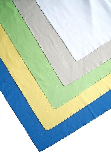 ColorYourLife 5-Pack Microfiber Cleaning Cloths for Smart Phones, Laptops, Tablets, Lenses, LCD Monitor, TV, Camera, Glasses, Optics etc in Retail