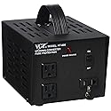 VCT VT-800 Heavy-Duty Voltage Transformer 800 Watt Step Up/Down Converter for 110 Volt - 220V / 240 Volt