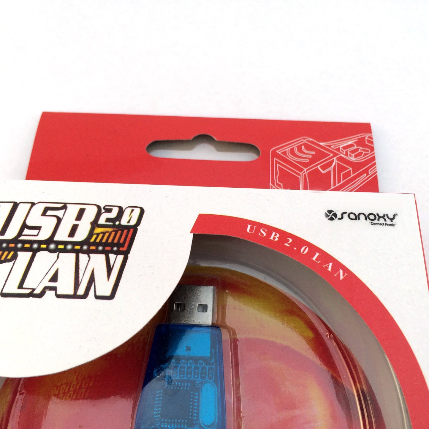 SANOXY® USB TO RJ45 LAN ADAPTER NETWORK CARD COMPUTER