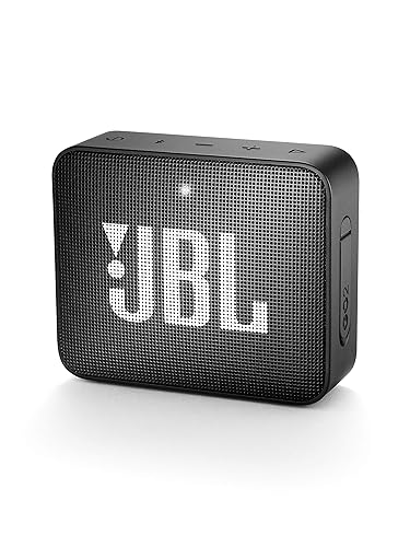 JBL GO 2 Portable Bluetooth Waterproof Speaker - Black (Renewed)
