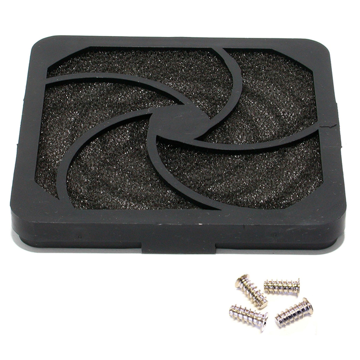 StarTech.com Cleanable Air Filter for 80 mm Computer Case Fan FANFILTER8 (Black)