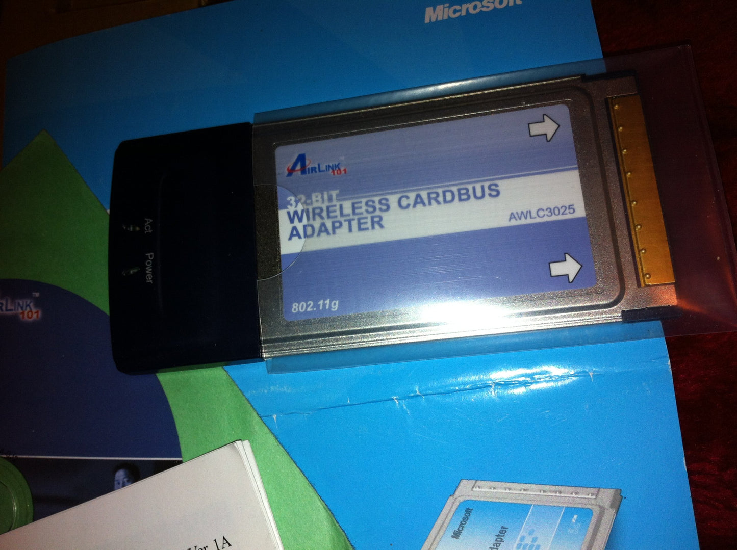 AIRLINK 101 AWLC3028 802.11g Wireless Cardbus Adapter