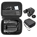 CaseSack Binoculars Case Compatible with 15x25, 12x25, 10x25, 16x21 Binoculars Like Occer, Hontry, Gskyer, SkyGenius, Aurosports, Pentax, Beenate