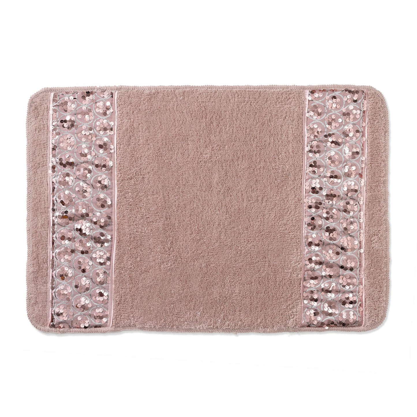 Popular Bath Accessories Set Sinatra Modern Classic Luxury Contemporary Pink Mat Unique Design Stylish Bathroom Rug Bath Shower Tub Decor Bling Blush…