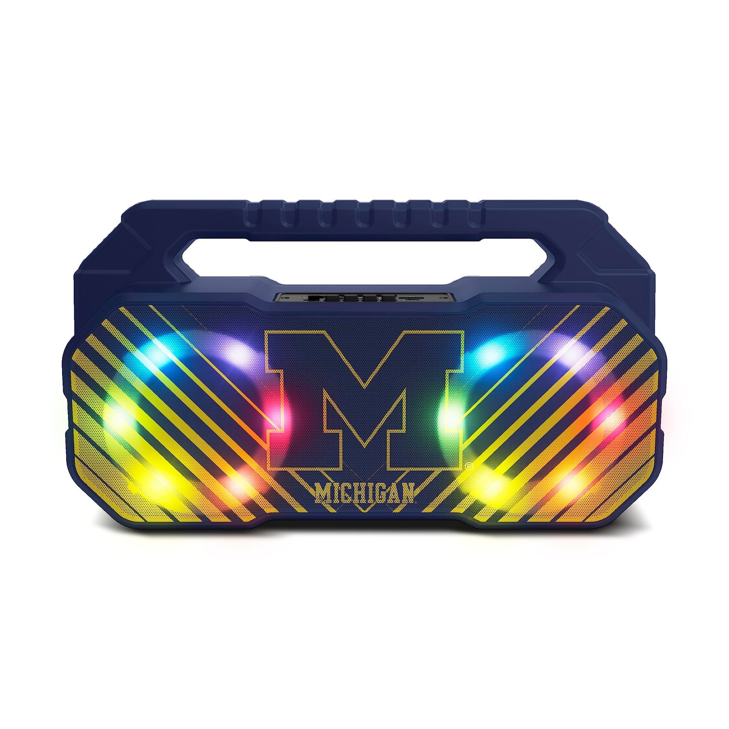 SOAR NCAA Wireless Boombox Speaker, Michigan Wolverines