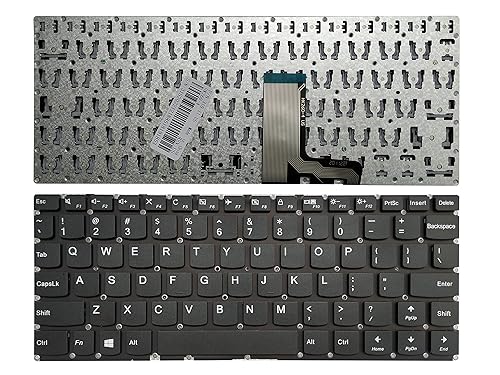 Laptop Replacement Keyboard Fit Lenovo Yoga 310-11IAP 710-11IKB 710-11ISK US Layout