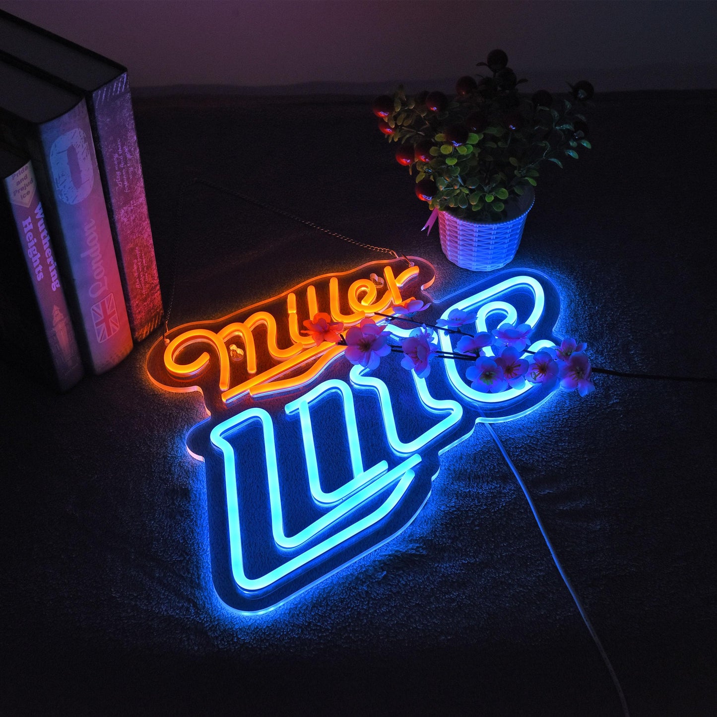 Yooyneon Beer Neon Sign for Bar Wall Décor Dimmable LED Lite Neon Signs USB Powered Neon Art Signs for Pub Store Man Cave Party Decor