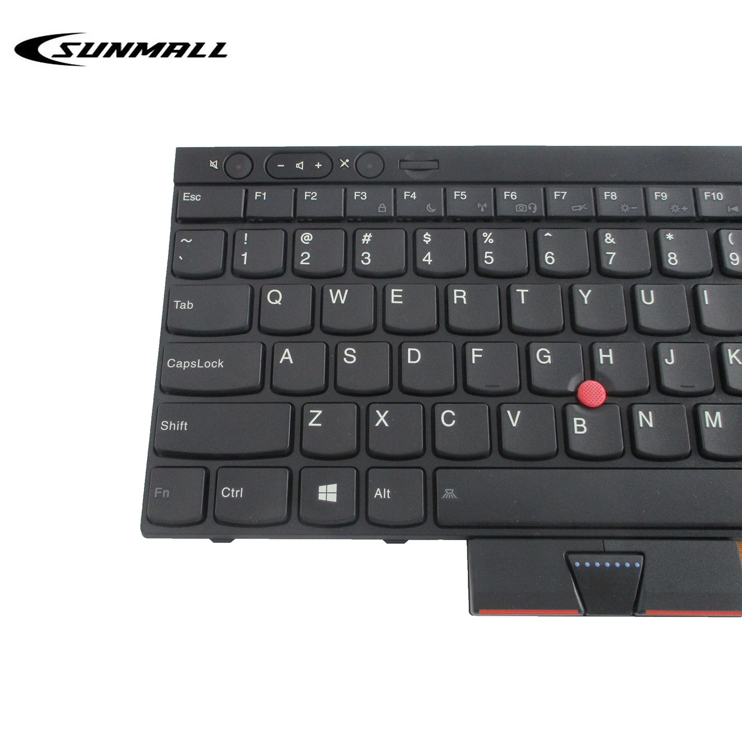 SUNMALL New Laptop Keyboard Replacement with Pointer(no Backlit) Compatible with Lenovo IBM ThinkPad T430 T430S T430I X230 X230T X230I T530 W530 (Not