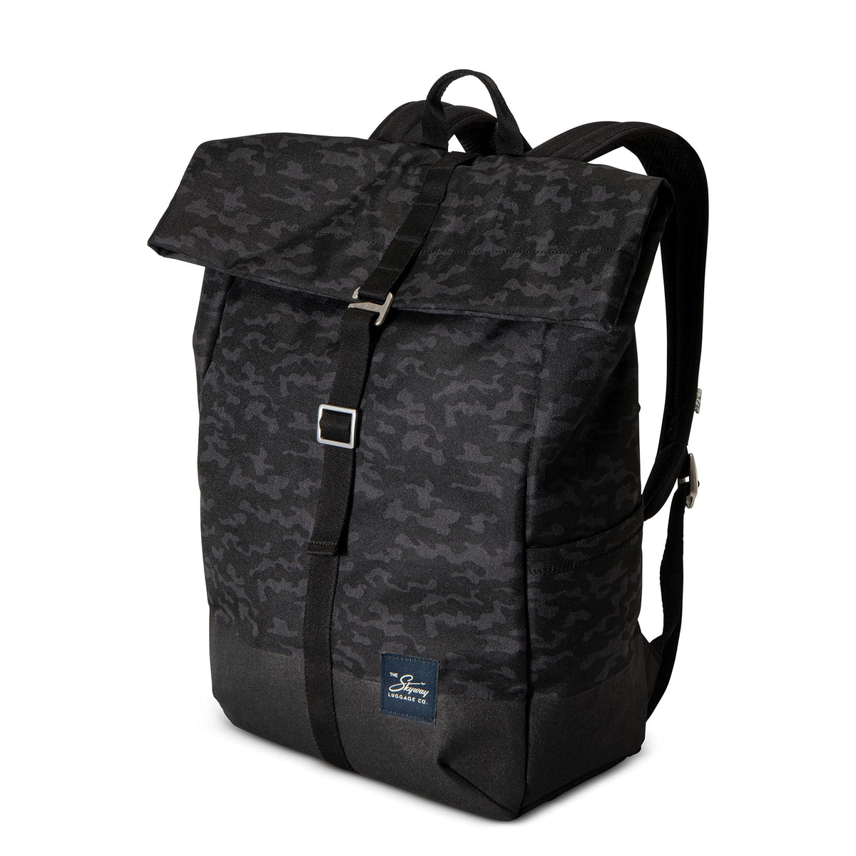 Skyway Luggage Rainier Rolltop Commuter Casual Daypack for Work or Hiking, Eco-Friendly, Made of 100% rPET Travel Laptop Bag for Women & Men, 20L
