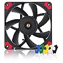 Noctua NF-A12x15 PWM chromax.Black.swap, Premium Quiet Slim Fan, 4-Pin (120x15mm, Black)
