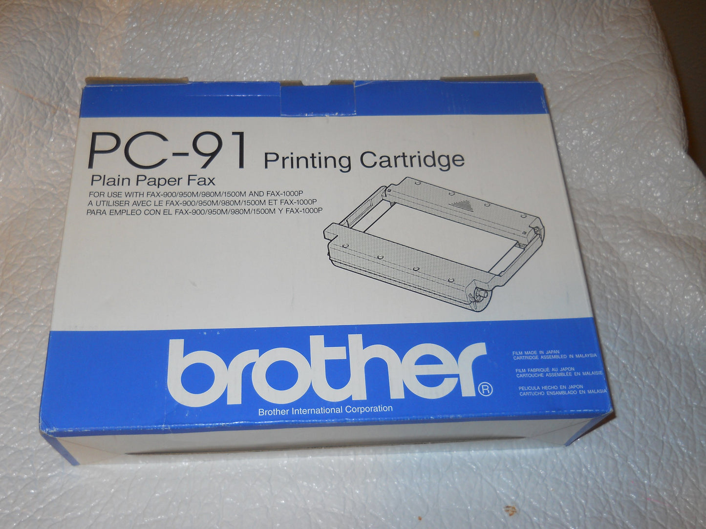 Brother PPF Print Cartridge - 400 Pages (PC91)