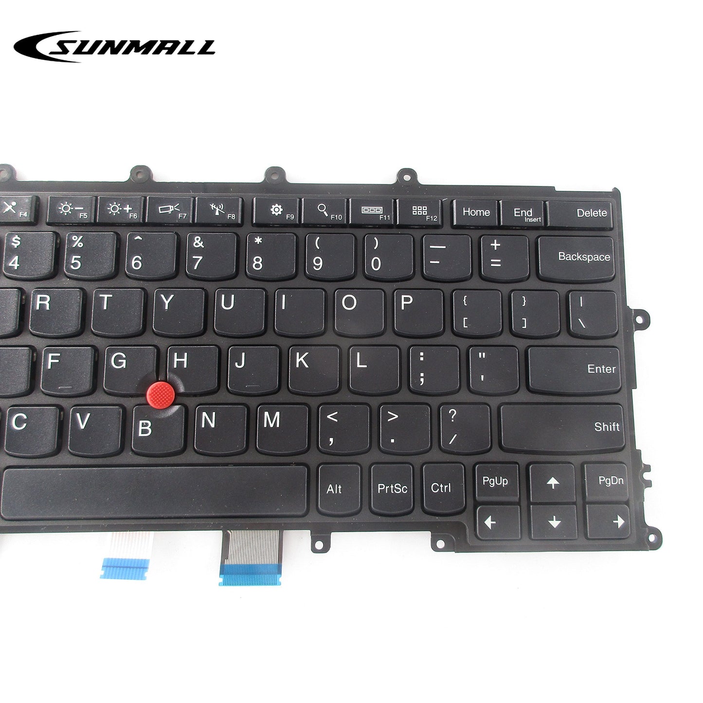 SUNMALL Keyboard Replacement Compatible with Lenovo thinkpad X230S X240 X240S X240I X250 X260 X270 Series Laptop Black US Layout