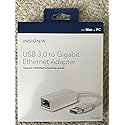 Insignia - USB 3.0-to-Gigabit Ethernet Adapter - White