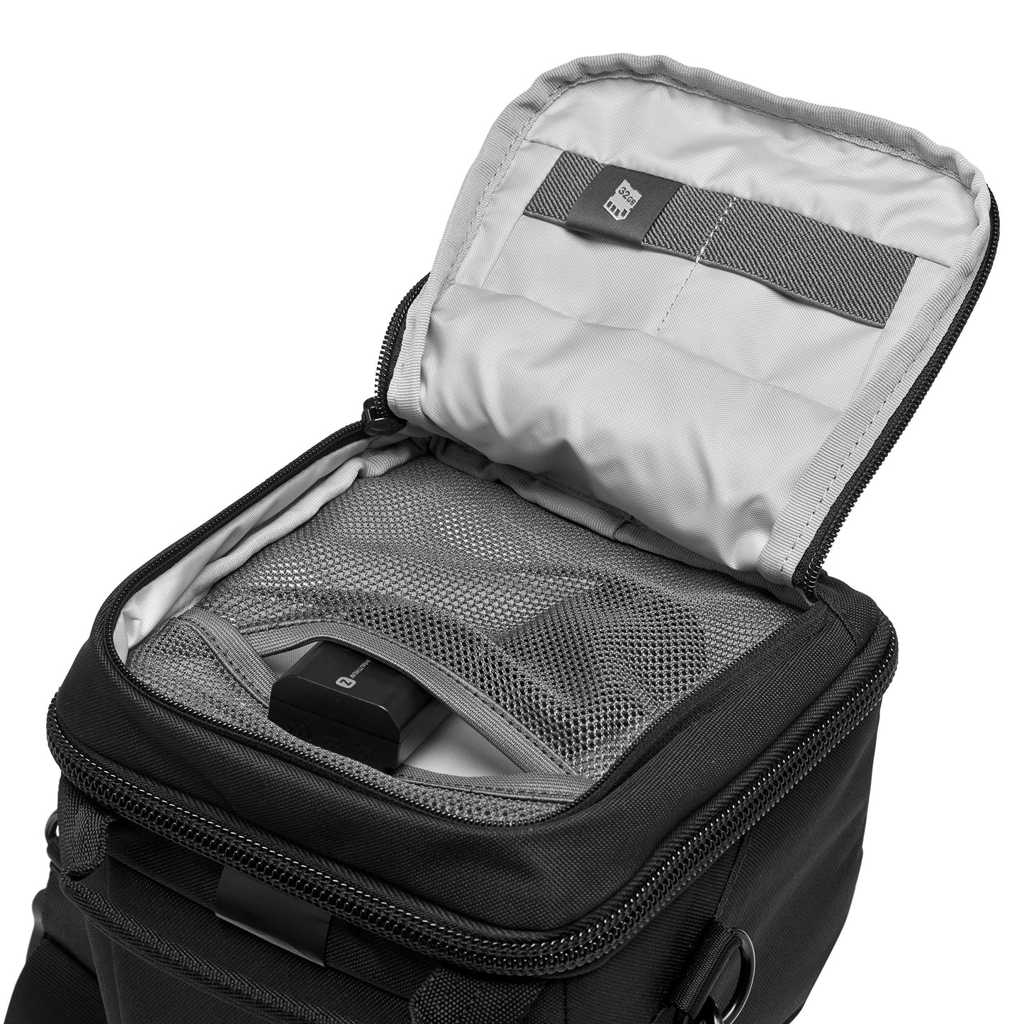 Lowepro ProTactic TLZ 70 AW DSLR toploader - Expand to Hold up to 24-70mm f/2.8 and Lens Hood with Portrait Grip - Camera Gear to Personal belongings
