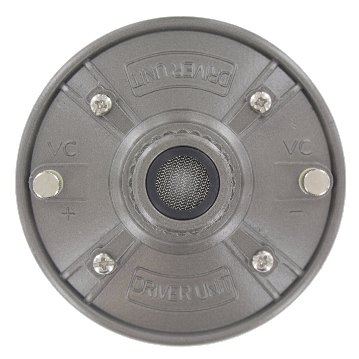MIYAKO 100W 16 Ohms Mid Range Speaker Compression Driver - 160Hz to 8KHz Frequency, Aluminum Body and Neodymium Diaphragm (DU-100)