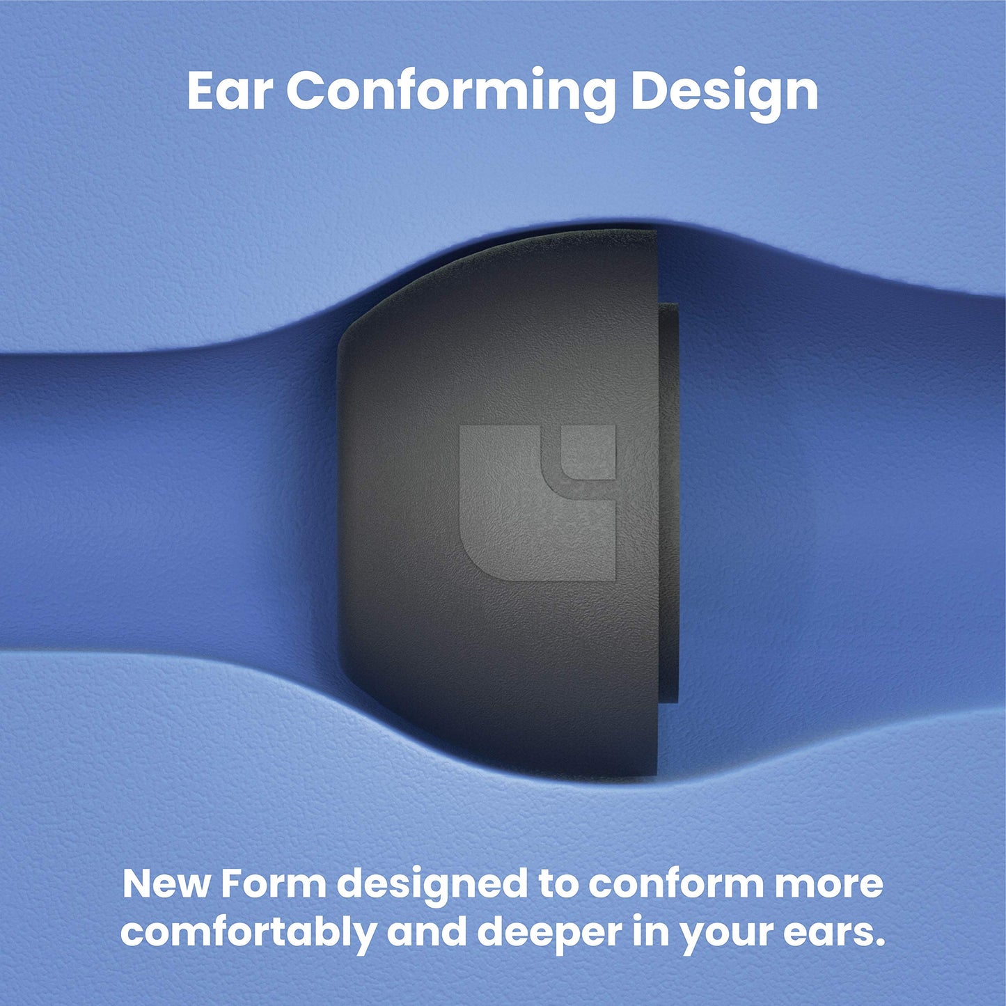 Foam Masters Ultra-Premium Memory Foam Ear Tips for AirPods Pro 1st & 2nd Gen | 3 Pairs | New Ver. | Secure Fit | Super Comfort | Better Noise Cancel