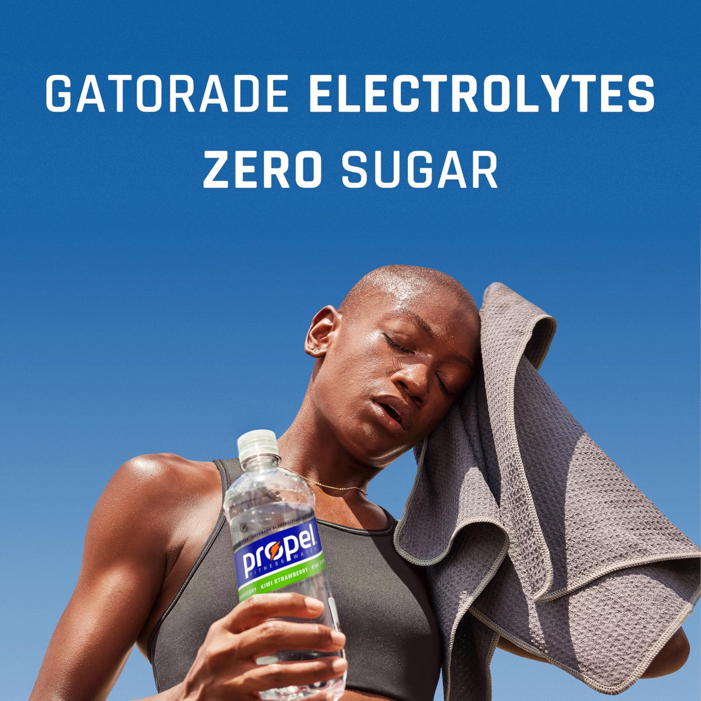 Propel Electrolyte Enhanced Water Sports Drink, Grape Flavored Water, Zero Calorie & Zero Sugar Hydration with Electrolytes and Vitamins C & E, 16.9 fl oz Bottles (12 Pack)