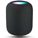 BANGCHEER Speaker Dust Cover Suitable for Homepod 2 gen Speaker, Mesh Cloth, Smart Cover with Charging Hole, High-Grade Nylon,Black,Pack of 1