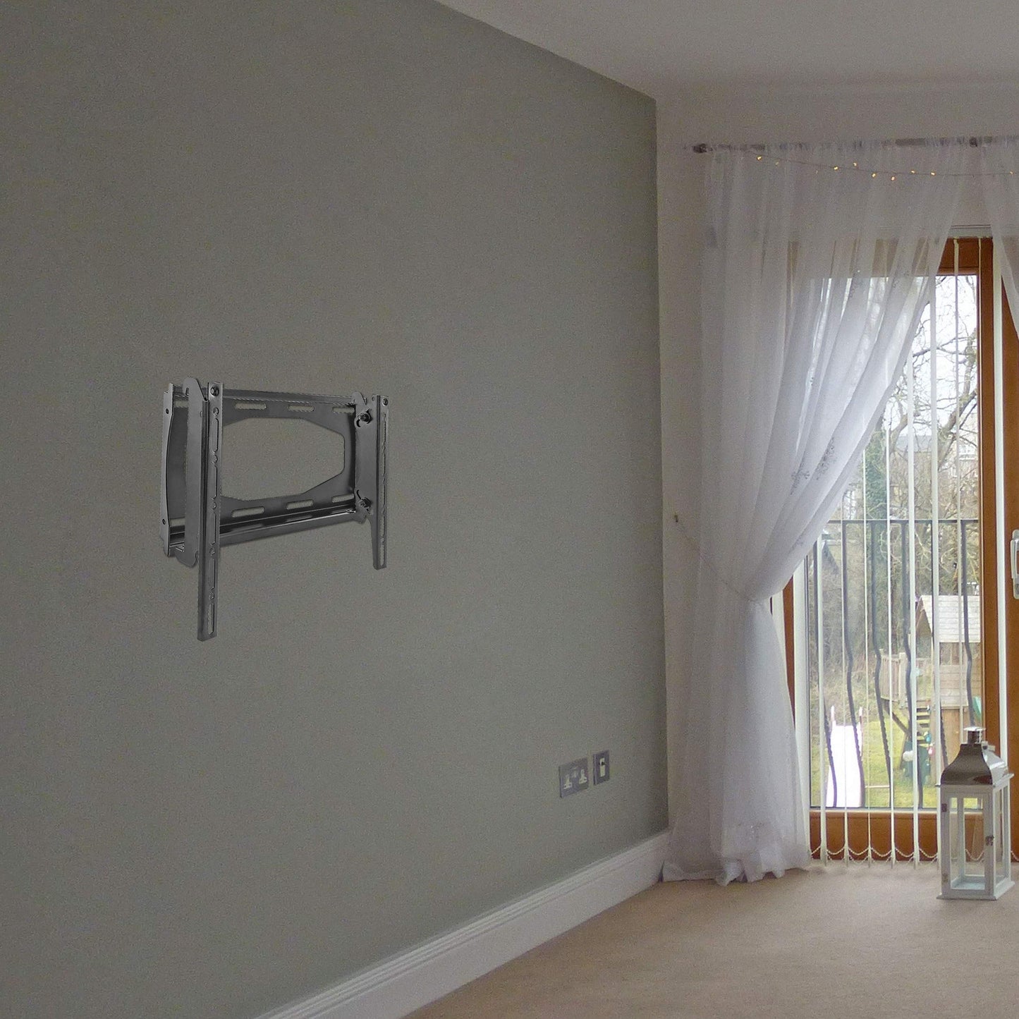 TV Tilt Wall Mount for 23-65 Inch Screens - Fits VESA up to 600x400, Supports up to 165 lbs, Compatible with 16” & 24” Studs